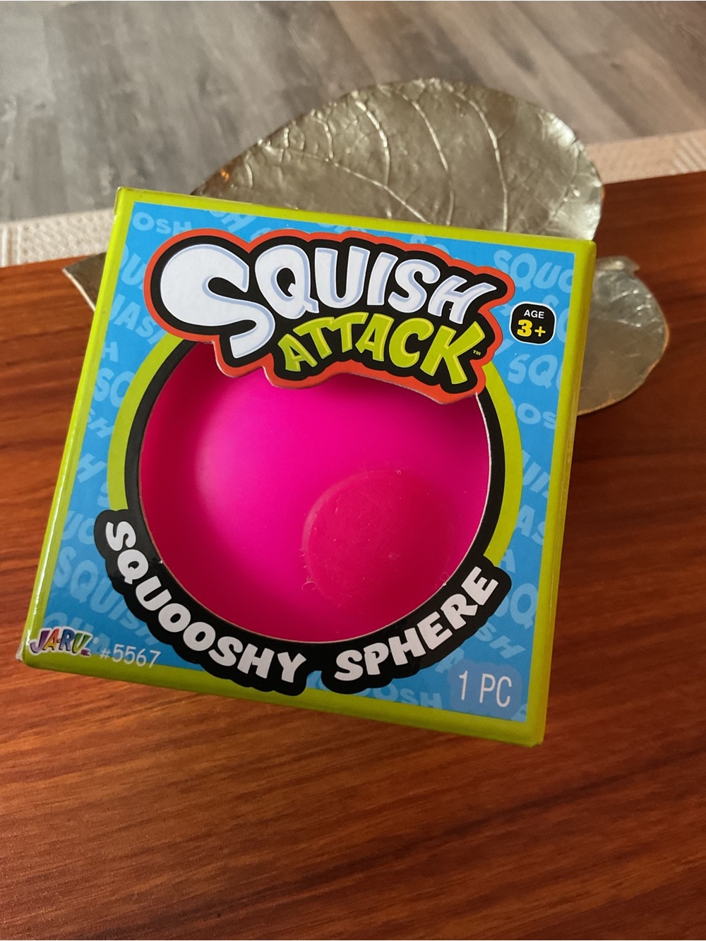 Pink Squooshy Sphere by